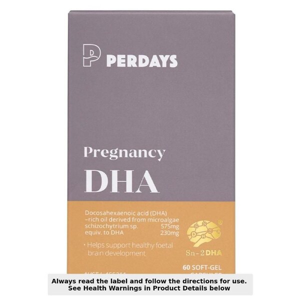 Perdays Pregnancy DHA 60 Capsules