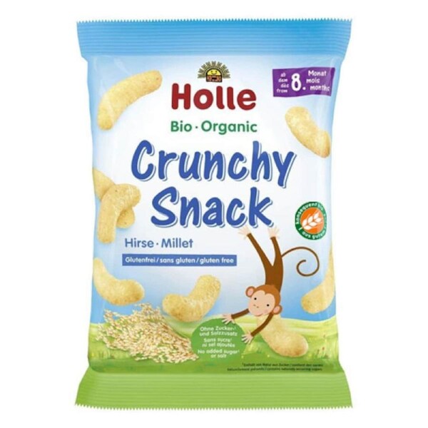 Holle Organic Millet Crunchy Snack 25g