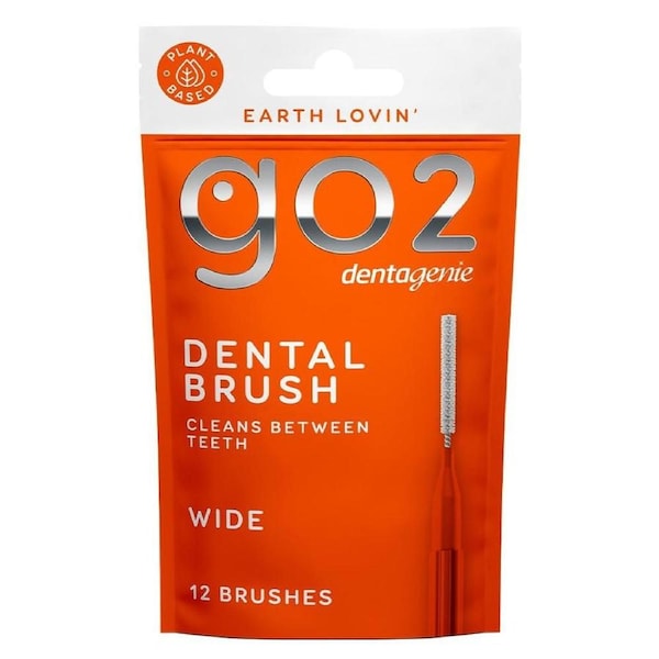 GO2 Dentagenie Interdental Brush Wide 12 Pack