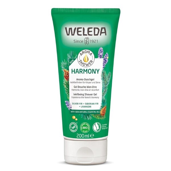 Weleda Aroma Shower Harmony with Silver Fir Siberian Fir & Lavandin 200ml