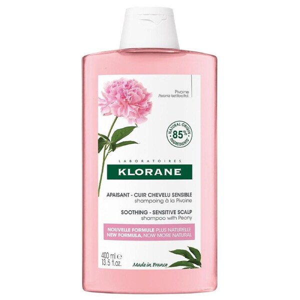 Klorane Soothing Shampoo With Organic Peony 400ml