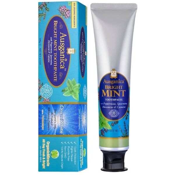 Ausganica OrganiWhite Bright Mint Toothpaste 130g