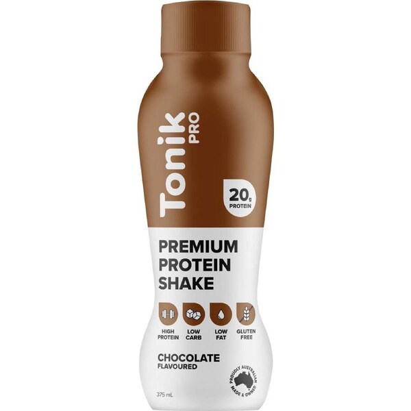 Tonik Pro Premium Protein Shake Chocolate 375ml