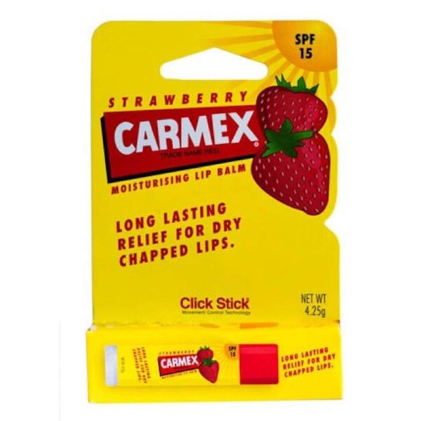 Carmex Lip Balm Stick Strawberry SPF15 4.25g