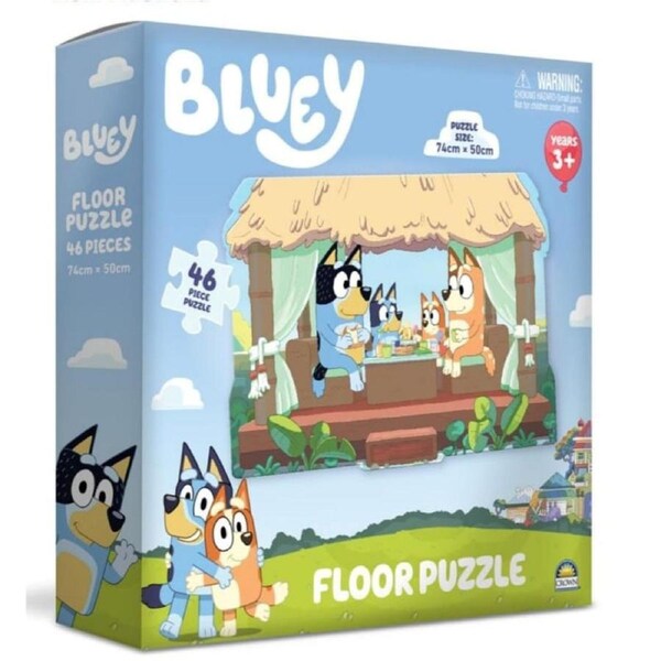 Bluey (46pce Floor Puzzle) Crown