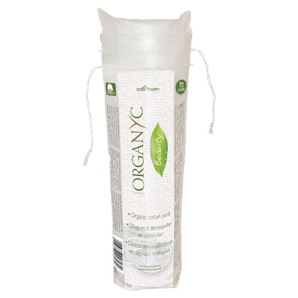 Organyc Beauty Cotton Pads 70 Pack