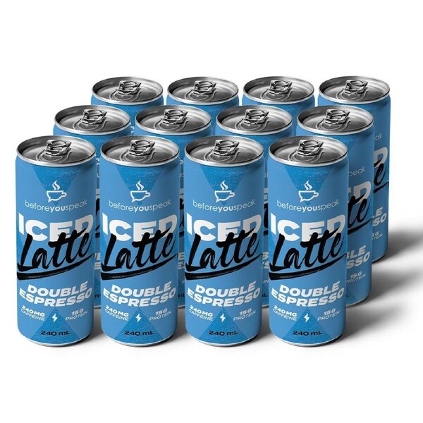 Beforeyouspeak Iced Latte Double Espresso Box 12 x 240ml