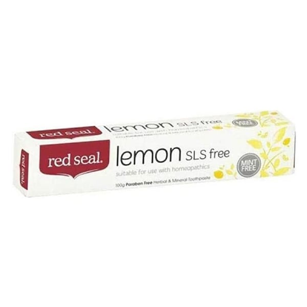 Red Seal Lemon SLS Free Toothpaste 100g