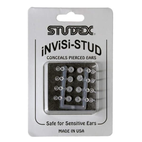 Studex Invisi-Stud Earrings 4 Pairs