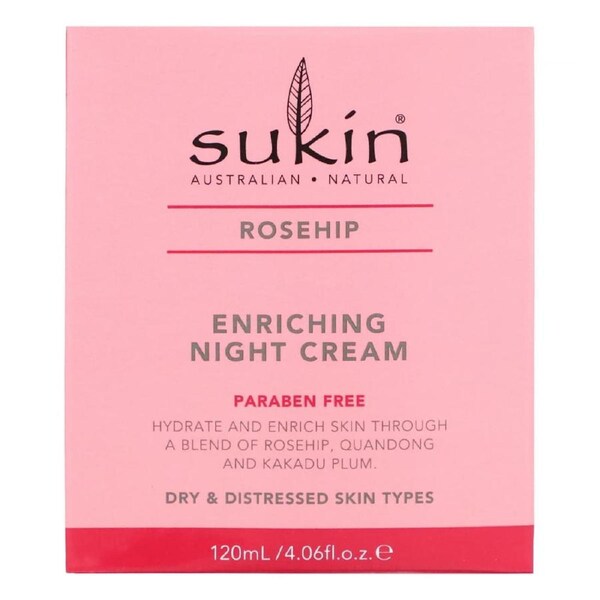 Sukin Rosehip Enriching Night Cream 120ml
