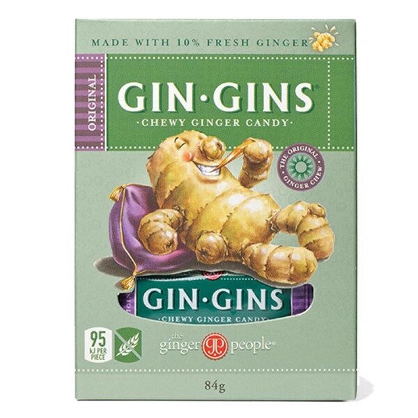 The Ginger People Gin Gins Original Ginger Chews 84g