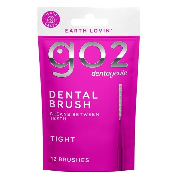 GO2 Dentagenie Interdental Brush Tight 12 Pack