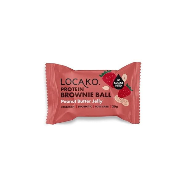 Locako Protein Brownie Balls Peanut Butter Jelly 30g