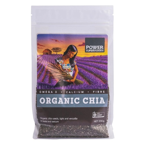 Power Super Foods Chia Seeds Organic 200g