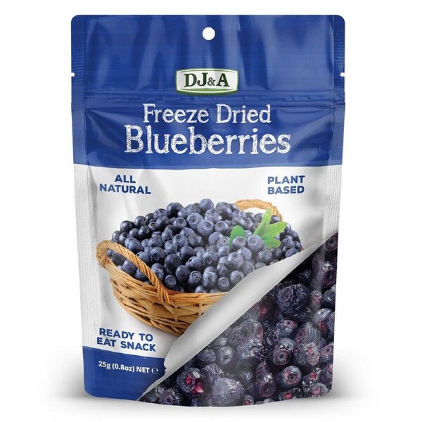 DJ&A Freeze Dried Blueberries 25g