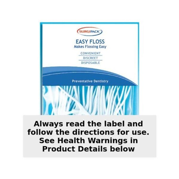 Surgipack Disposable Easy Floss Picks 50 Pack