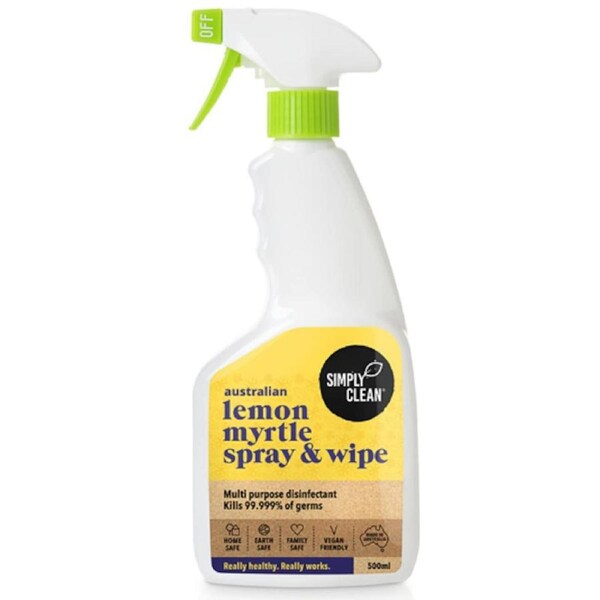 Simply Clean Lemon Myrtle Spray & Wipe 500ml