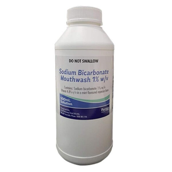 Sodium Bicarbonate 1% Mouthwash 500ml