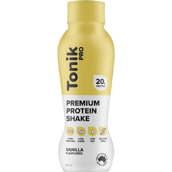 Tonik Pro Premium Protein Shake Vanilla 375ml
