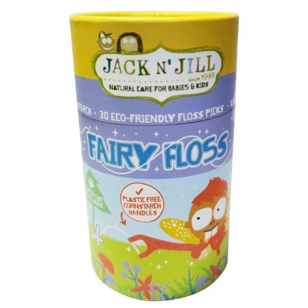 Jack n Jill Fairy Floss Picks 30 Pack