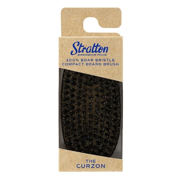 Stratton The Curzon Compact Beard Brush