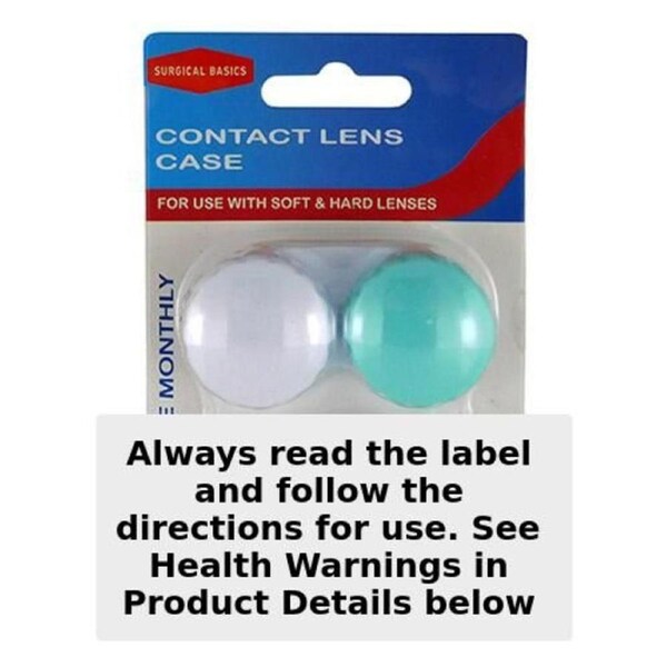 Surgical Basics Contact Lens Cases 2 Pack