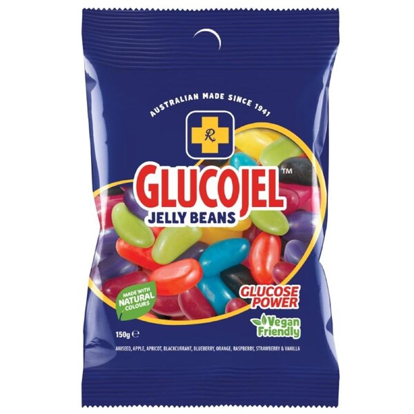 Gold Cross Glucojel Jelly Beans Mixed 150g