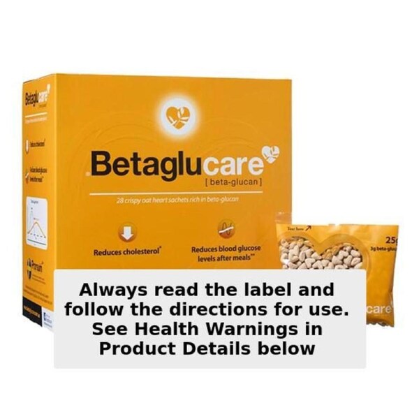 Betaglucare Oat Hearts Sachets 28 x 25g