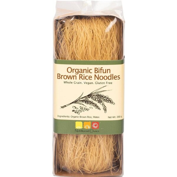 Nutritionist Choice Organic Bifun Brown Rice Noodles 200g
