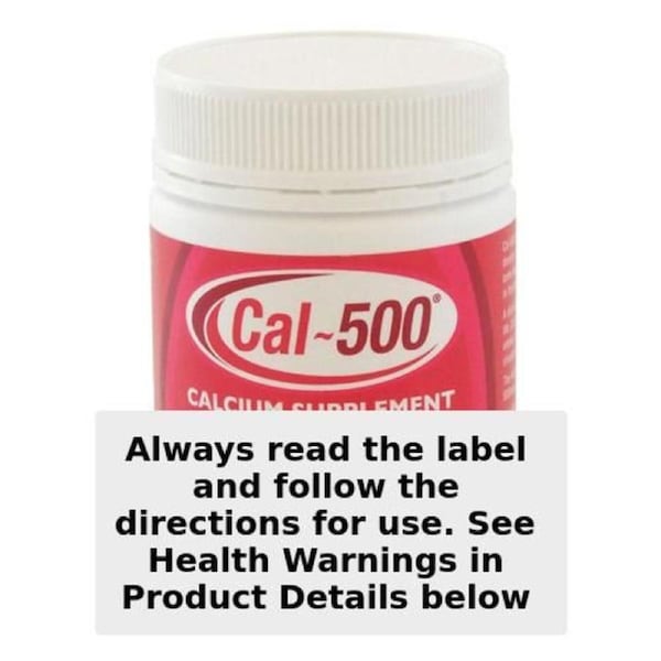 Cal-500 Calcium 120 Chewable Tablets