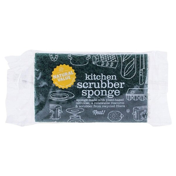 Natural Value Kitchen Scrubber Sponge