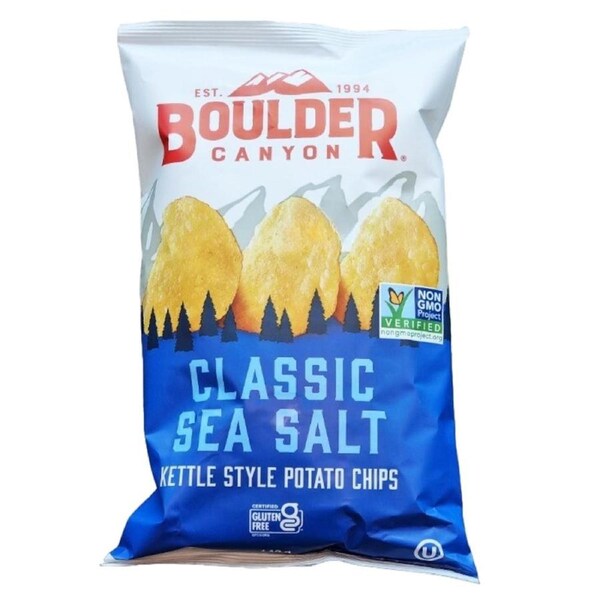 Boulder Canyon Classic Sea Salt Chips 142g