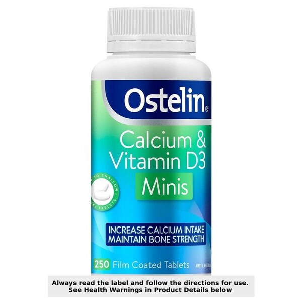 Ostelin Calcium & Vitamin D3 Minis 250 Tablets