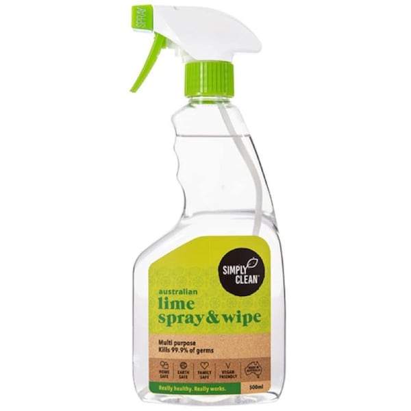 Simply Clean Australian Lime Spray & Wipe 500ml
