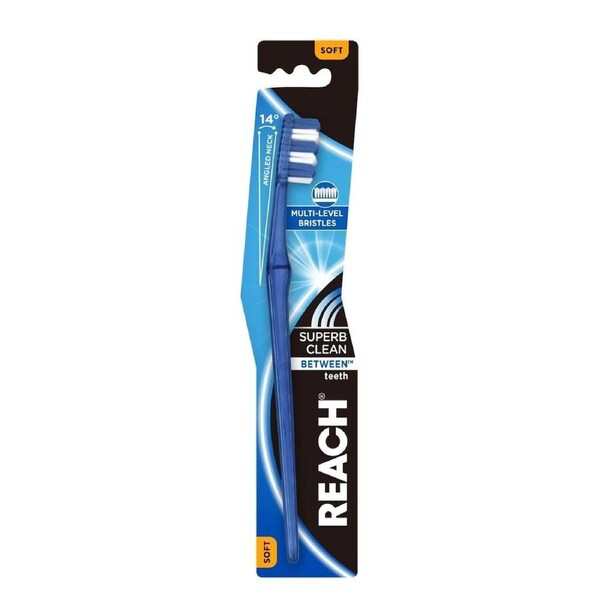 Reach Superb Clean Between Teeth Soft Toothbrush 1 Pack