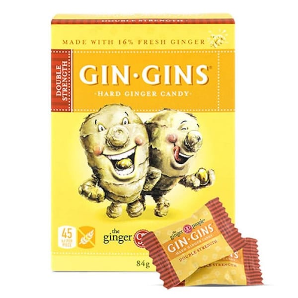 The Ginger People Gin Gins Hard Ginger Candy Double Strength 84g
