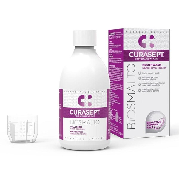 Curasept Biosmalto Mouthwash Sensitive Teeth 300ml