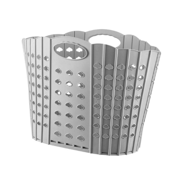 Portable Folding Laundry Basket Storage Basket for Clothes Toy Organizing Bucket