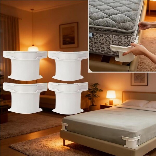 4PCS Bed Sheet Holders Heavy-Duty Bedsheet Grippers Fixed Quilt Fixing Tool