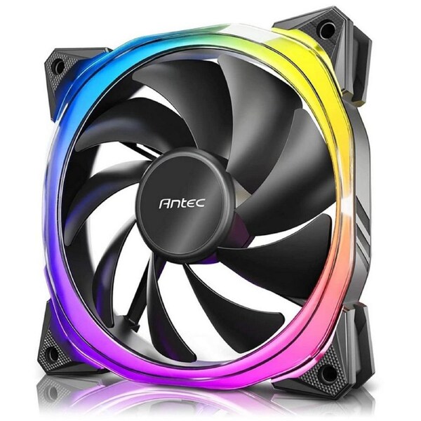 Antec Fusion 120Mm Argb Pwm Hb Fan, Airflow 57.93 Cfm, Air Pressure 2.11.Wp