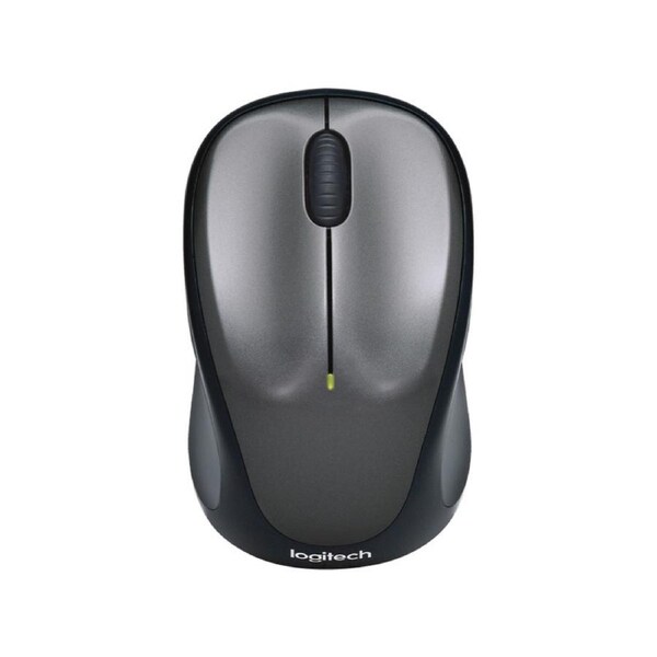 Logitech M235 Wireless Mouse Grey - Contoured Design Glossy Comfort Grip.Wp