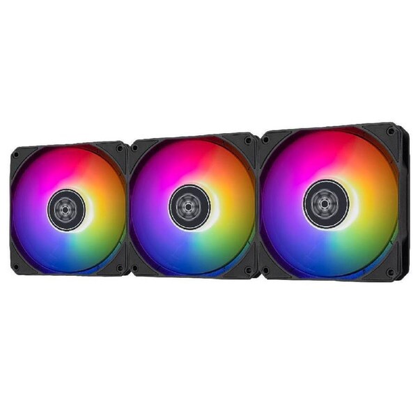 Silverstone Air Nexus 120 Argb 120Mm Fan - Black (3-Pack) Sst-An120B-Argb-3Pk