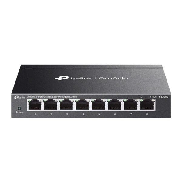 Tp-Link Es208G Omada 8-Port Gigabit Easy Managed Switch
