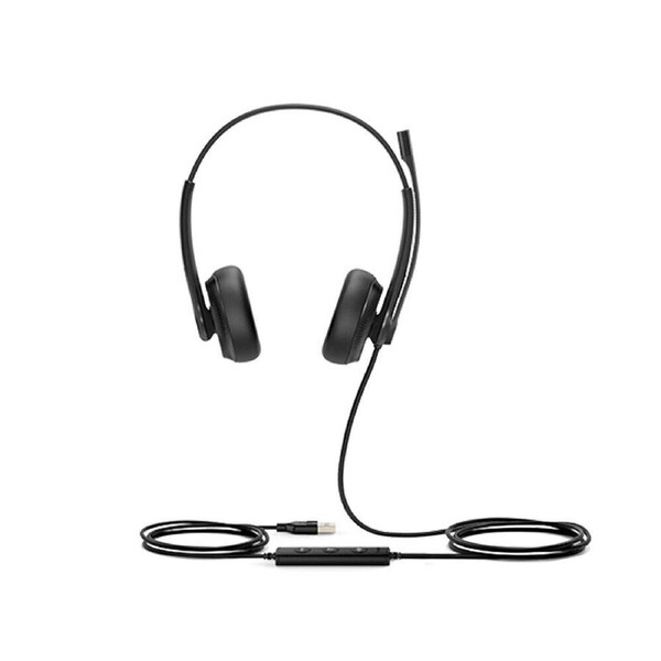Yealink Uh34 Ms Dual Usb-A Wired Headset Uh34-Dual-Teams