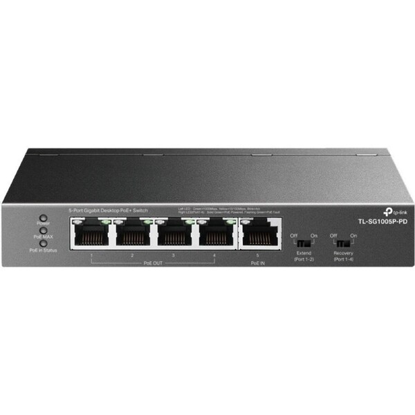 Tp-Link Tl-Sg1005P-Pd 5-Port Gigabit Desktop Poe+ Switch