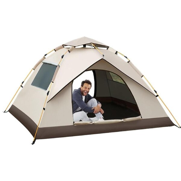 2-3 Mantomatic Instant Layer Pop Up Camping Tent Waterproof Outdoor