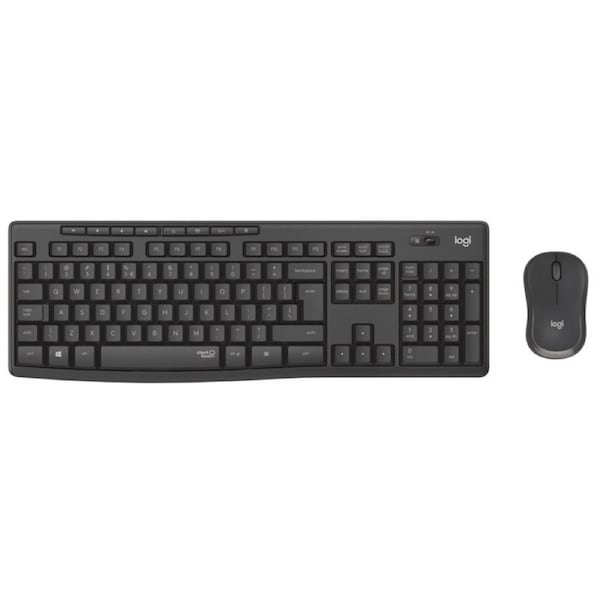Logitech Mk295 Wireless Silent Keyboard And Mouse Combo, 2.4Ghz Usb Receiver.Wp
