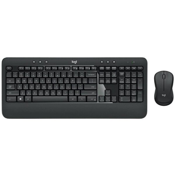 Logitech Mk540 Advanced Wireless Keyboard & Mouse Combo Usb Receiver, Plug&Play