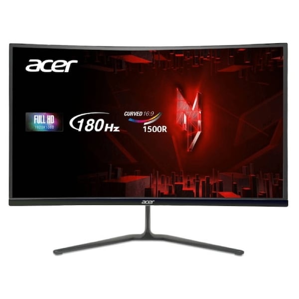 Acer Nitro Ed270U S3 27" Wqhd Va 180Hz Freesync Curved Gaming Monitor Ed270Us3(U