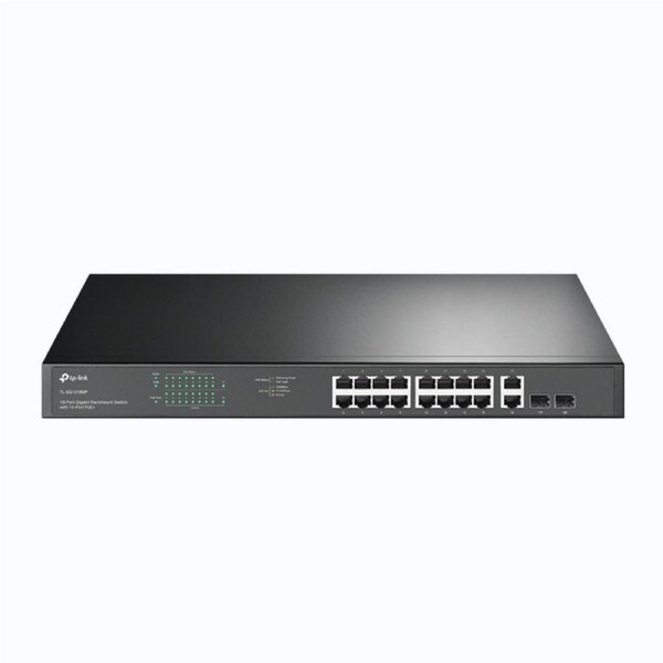 Tp-Link Tl-Sg1218Mpe Jetstream 16-Port Gigabit Easy Smart Poe/Poe+ Switch.Wp